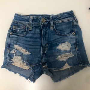 AE JEAN SHORTS